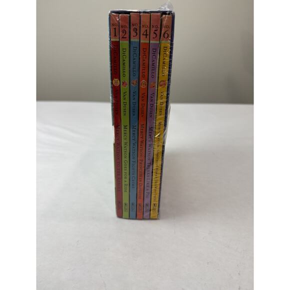 NIB Mercy Watson Boxed Set Books Children Six Pig Tales Porcine Wonder Ages 5-8 - Picture 5 of 5